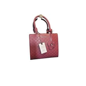 Dana Buchman burgundy handbag